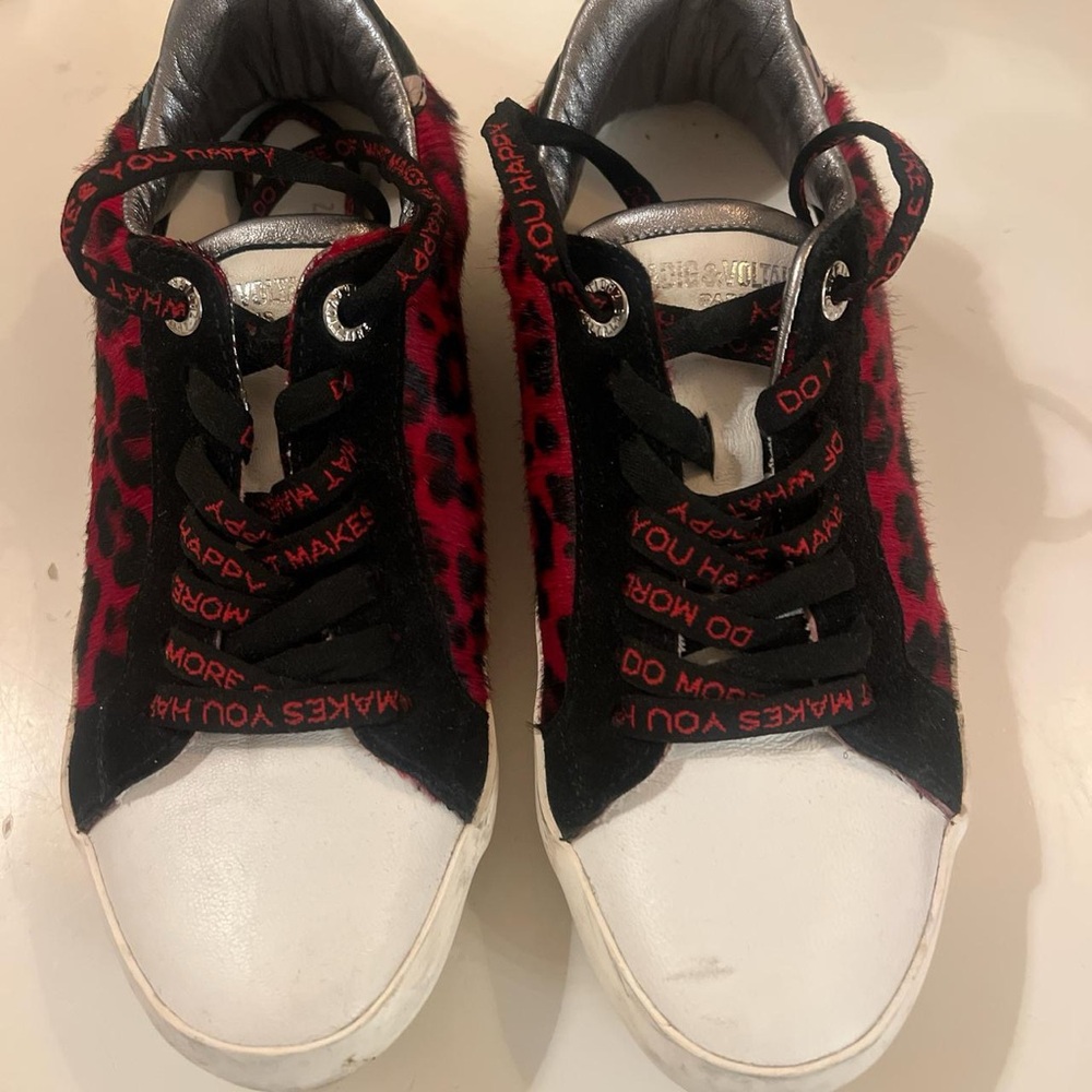 Zadig & Voltaire Leo Flower Sneakers